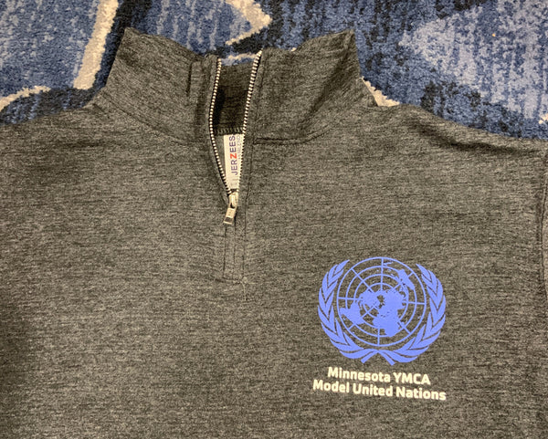 1/4 ZIP Grey MUN